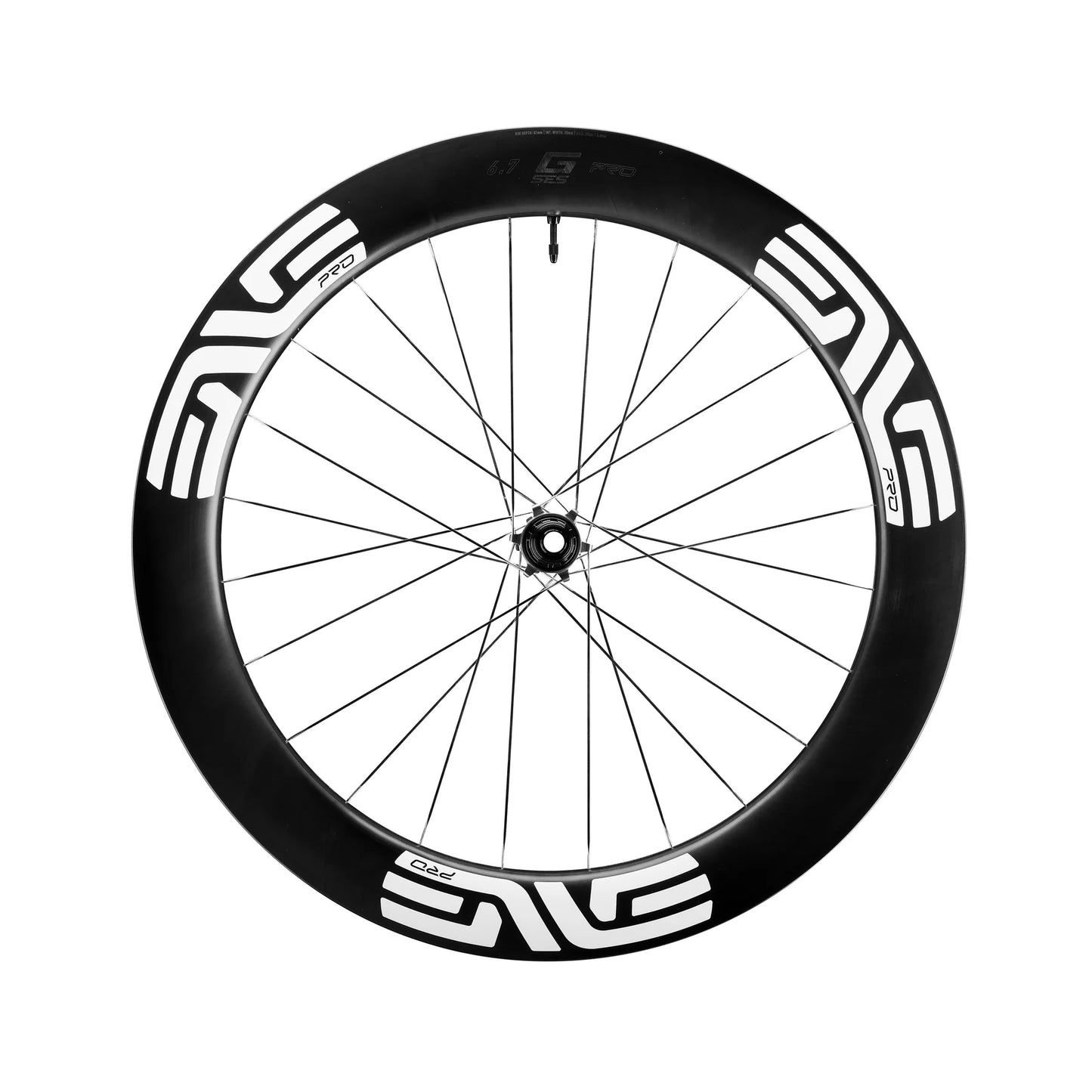 ENVE G SES 6.7 PRO ruota posteriore tubeless ready (center lock) bianco
