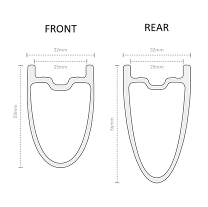 Coppia di Ruote ENVE SES 4.5 Tubeless Ready (Center Lock) Bianco