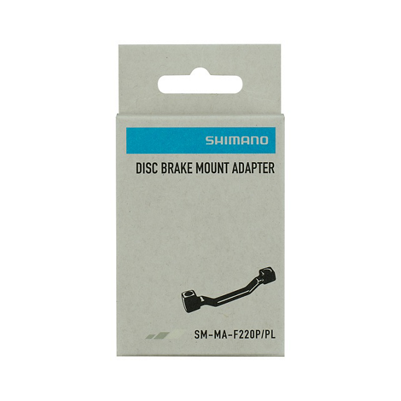 SHIMANO SM-MA-F220P/PL Pinza anteriore/posteriore da 220 mm (+17 mm) Adattatore PM/PM