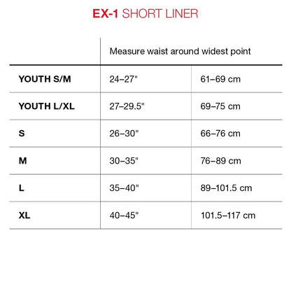 Sotto-Pantaloncino di Protezione G-FORM EX-1 Nero