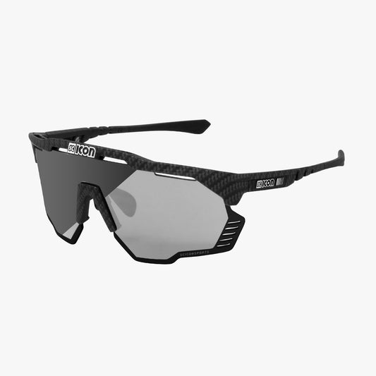 Occhiali da sole SCICON AEROSHADE KUNKEN Nero Fotocromatico Argento