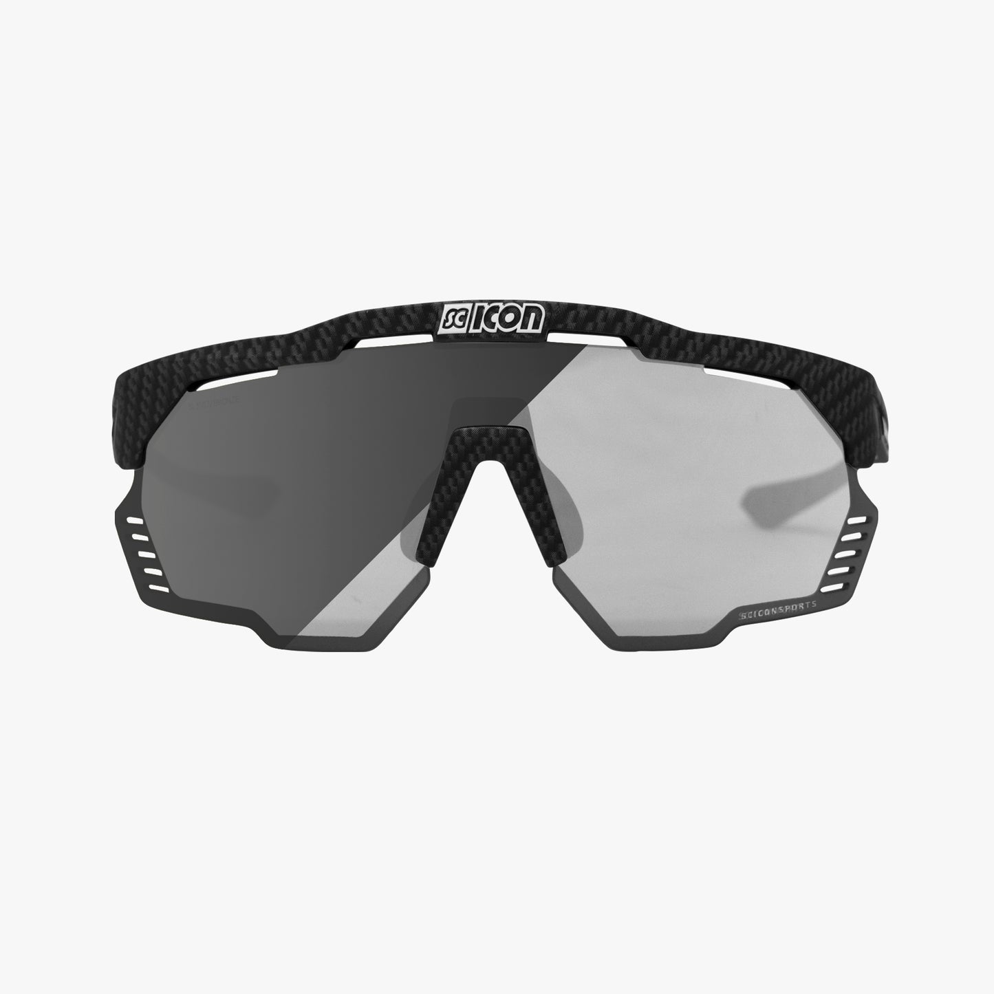 Occhiali da sole SCICON AEROSHADE KUNKEN Nero Fotocromatico Argento