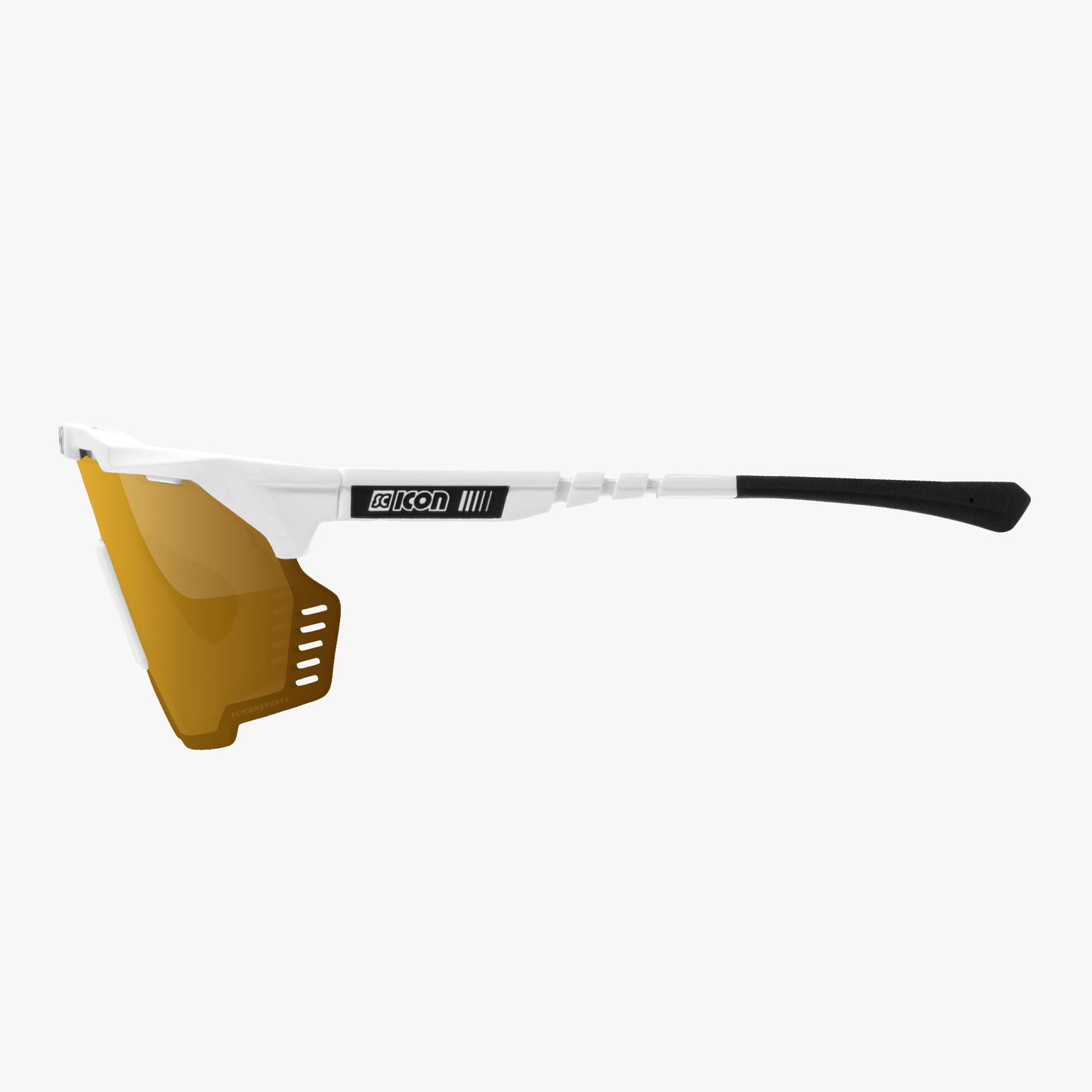 Occhiali da sole SCICON AEROSHADE KUNKEN Bianco Multimirror Bronzo
