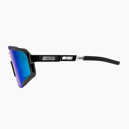 Occhiali SCICON AEROSCOPE Nero Multimirror Blu