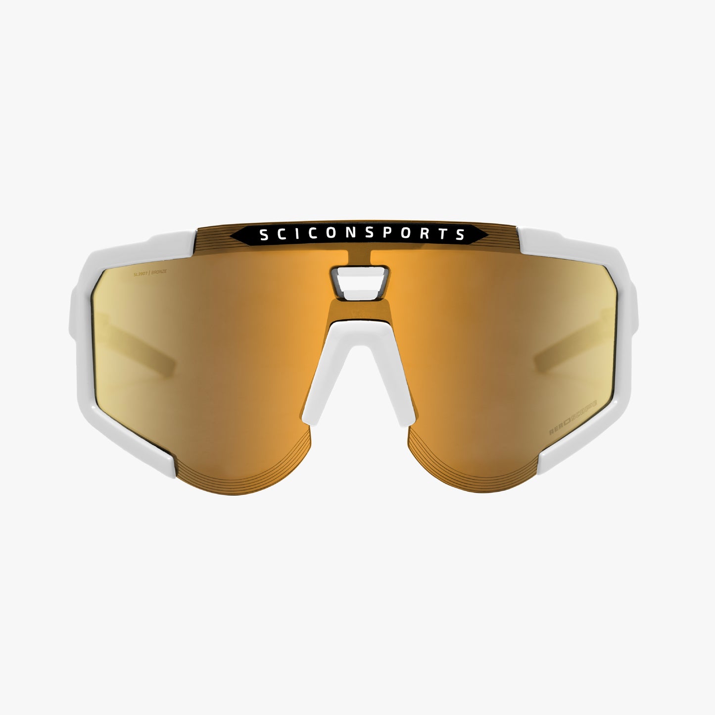 Occhiali SCICON AEROSCOPE Bianco Multimirror Bronzo