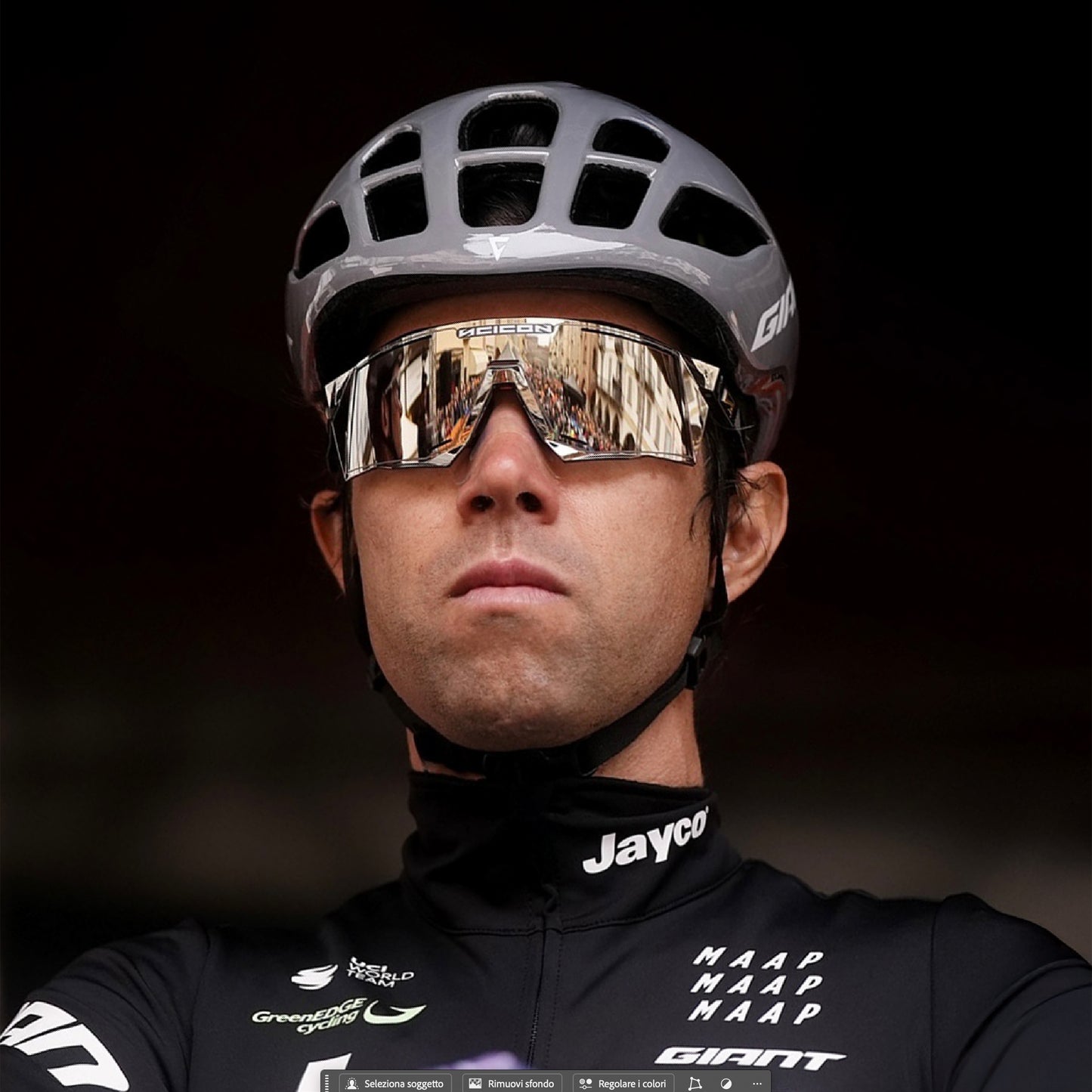 Occhiali SCICON AEROSTORM Multimirror Gold