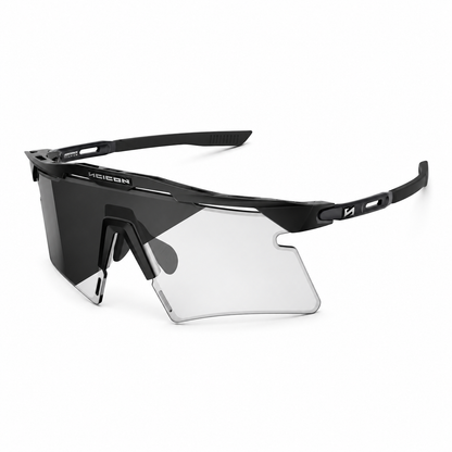 Occhiali SCICON AEROSHADE 2.0 TITANIUM Nero Matt Lente Fotocromatica Grey