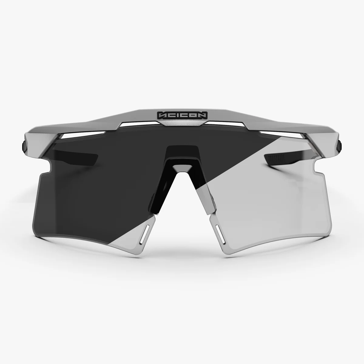 SCICON AEROSHADE 2.0 Occhiali in metallo bianco TITANIO Lenti fotocromatiche grigie