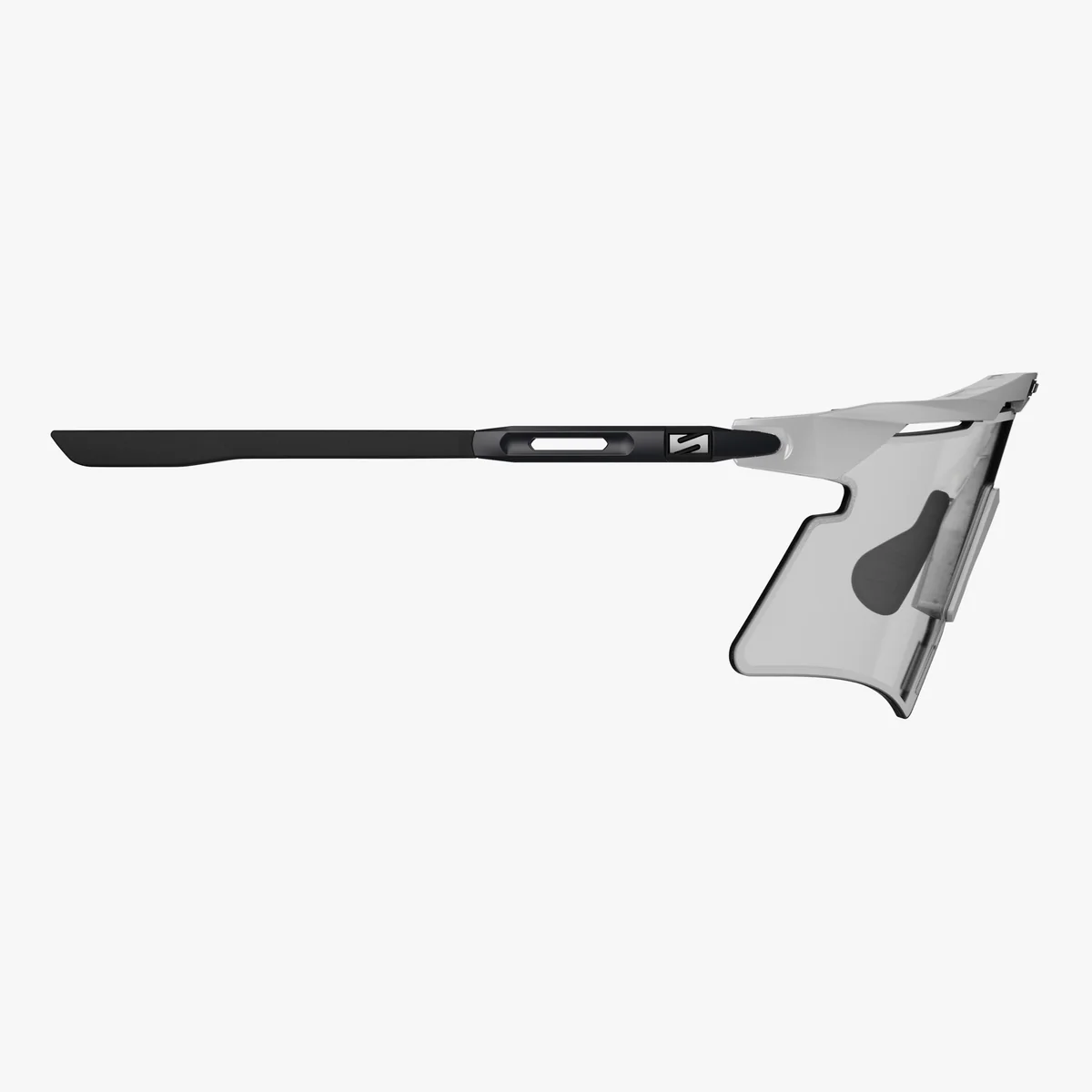 SCICON AEROSHADE 2.0 Occhiali in metallo bianco TITANIO Lenti fotocromatiche grigie