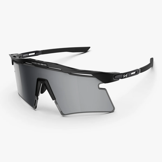 Occhiali SCICON AEROSHADE 2.0 TITANIUM Nero opaco Multimirror Argento + Lente rosa