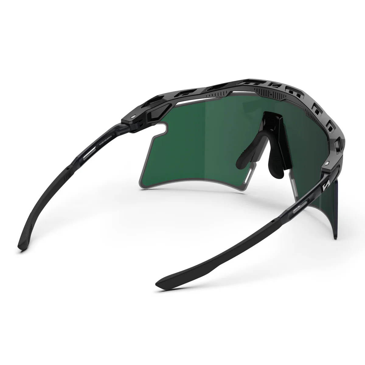 Occhiali SCICON AEROSHADE 2.0 TITANIUM Lente nera opaca Multimirror Blu Verde + Rosa