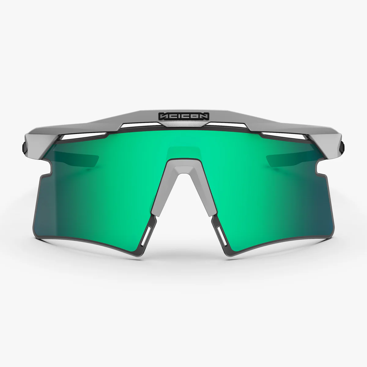 Occhiali da sole SCICON AEROSHADE 2.0 TITANIUM Bianco Metallo Lente Multimirror Blu Verde + Rosa