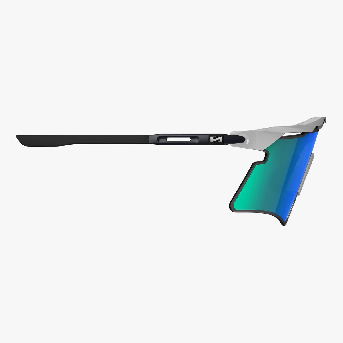 Occhiali da sole SCICON AEROSHADE 2.0 TITANIUM Bianco Metallo Lente Multimirror Blu Verde + Rosa