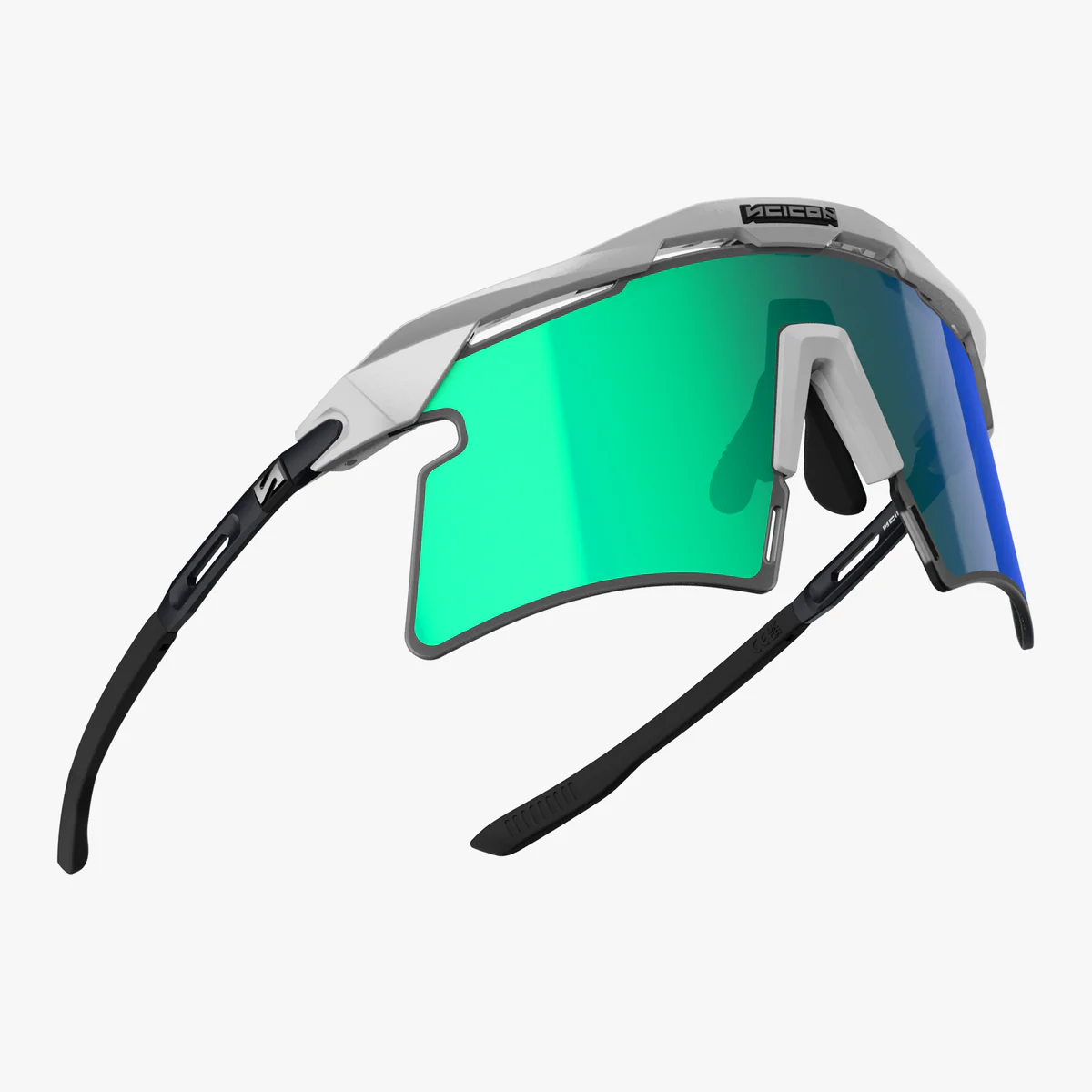 SCICON AEROSHADE 2.0 TITANIUM WC EUROPEAN CHAMPION Lente Multimirror Blu Verde + Rosa