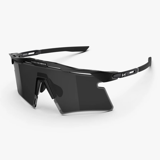SCICON AEROSHADE 2.0 TITANIUM Occhiali nero fumo opaco + lente rosa