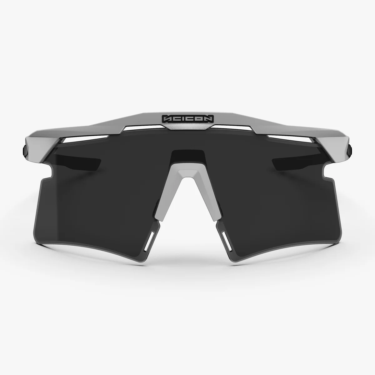 SCICON AEROSHADE 2.0 TITANIO Bianco Metallo Fumo Nero + Occhiali Rosa