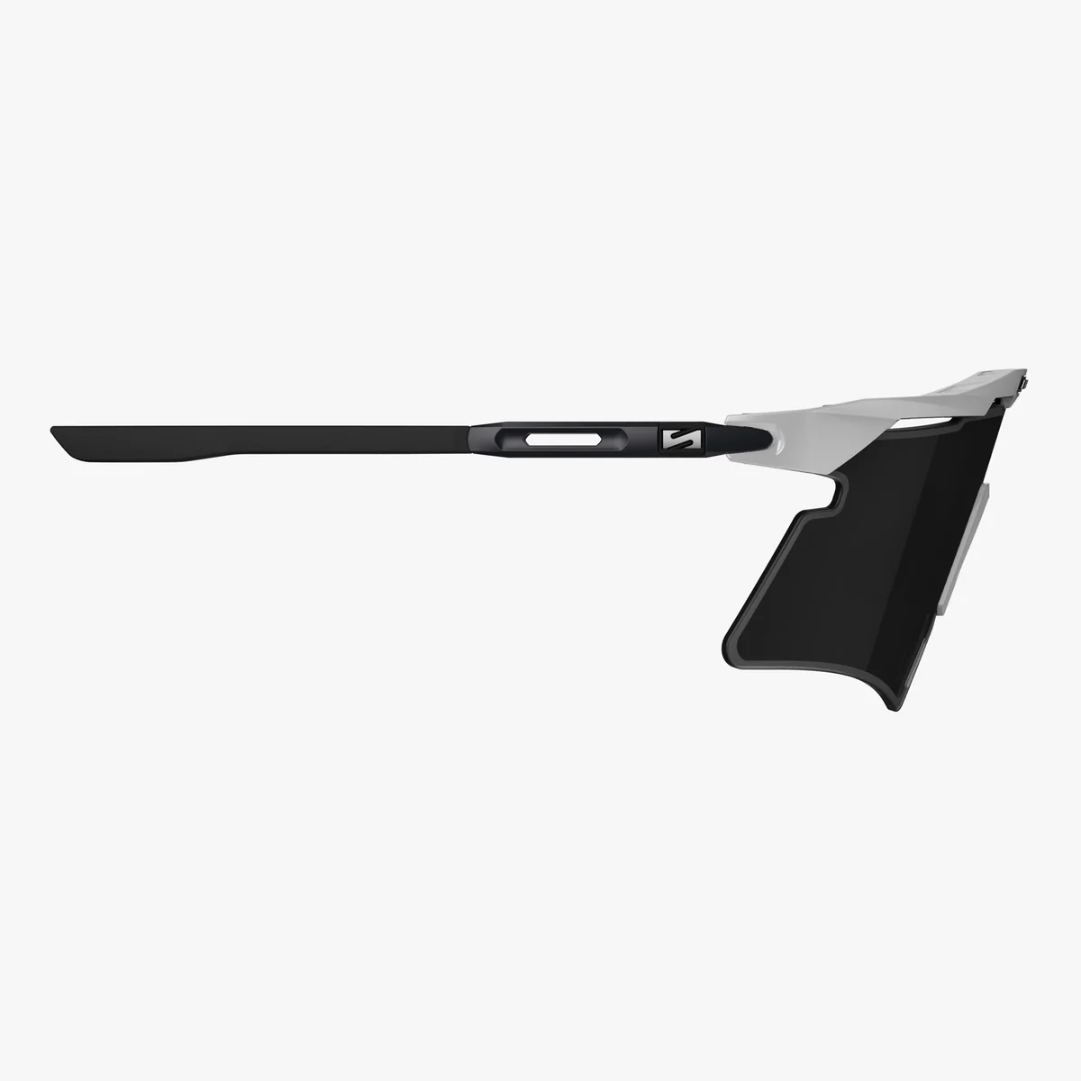 SCICON AEROSHADE 2.0 TITANIO Bianco Metallo Fumo Nero + Occhiali Rosa