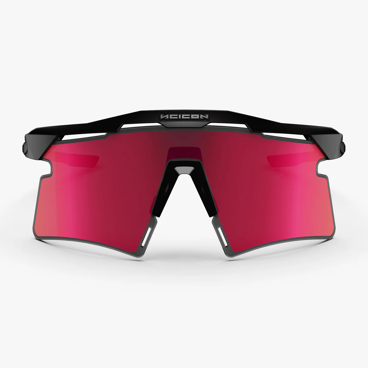 SCICON AEROSHADE 2.0 TITANIUM Nero Opaco Lenti Multimirror + Occhiali Rosa