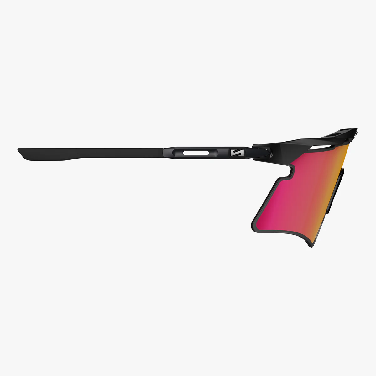 SCICON AEROSHADE 2.0 TITANIUM Nero Opaco Lenti Multimirror + Occhiali Rosa