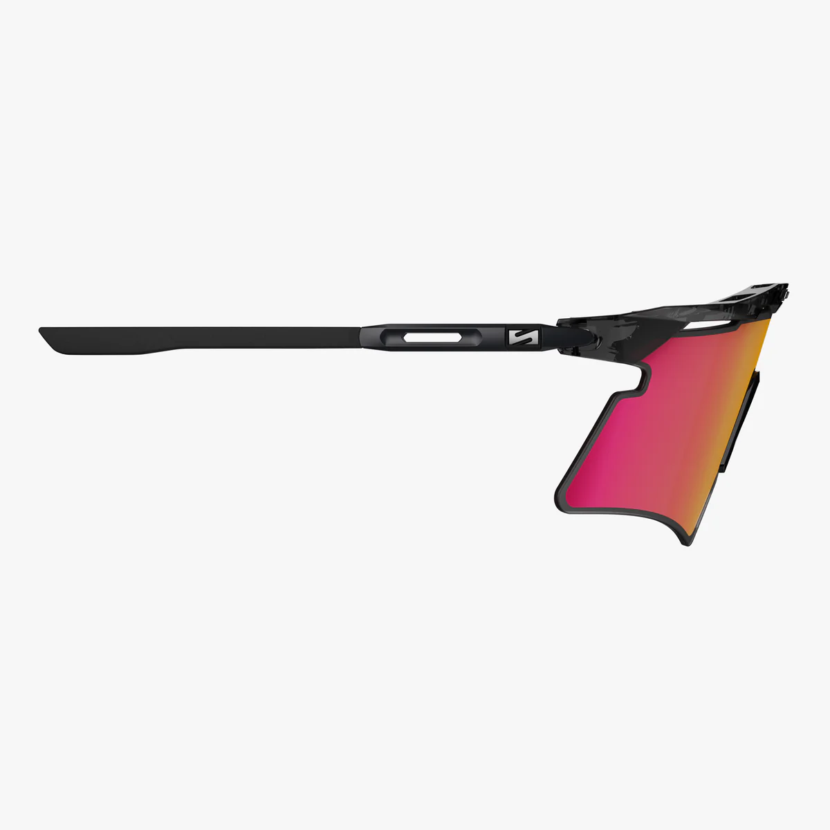 Occhiali da sole SCICON AEROSHADE 2.0 TITANIUM Black Crystal Gloss Multimirror Sunburts + Lente rosa