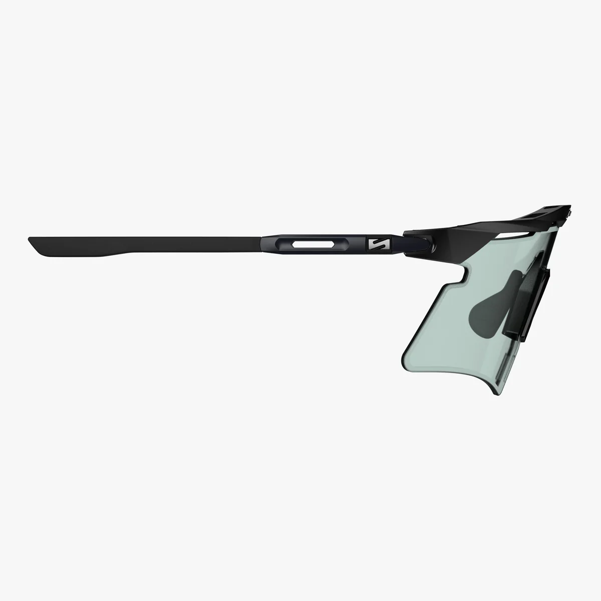 SCICON AEROSHADE 2.0 TITANIUM Occhiali Nero Opaco Blu Verde Lente Fotocromatica