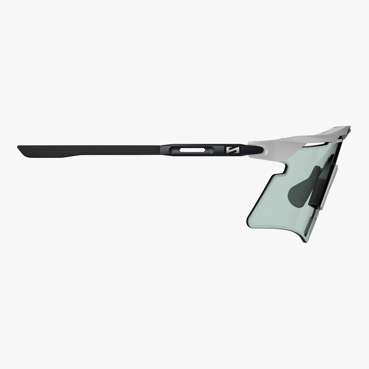 SCICON AEROSHADE 2.0 Occhiali in metallo bianco TITANIO Lente fotocromatica blu verde