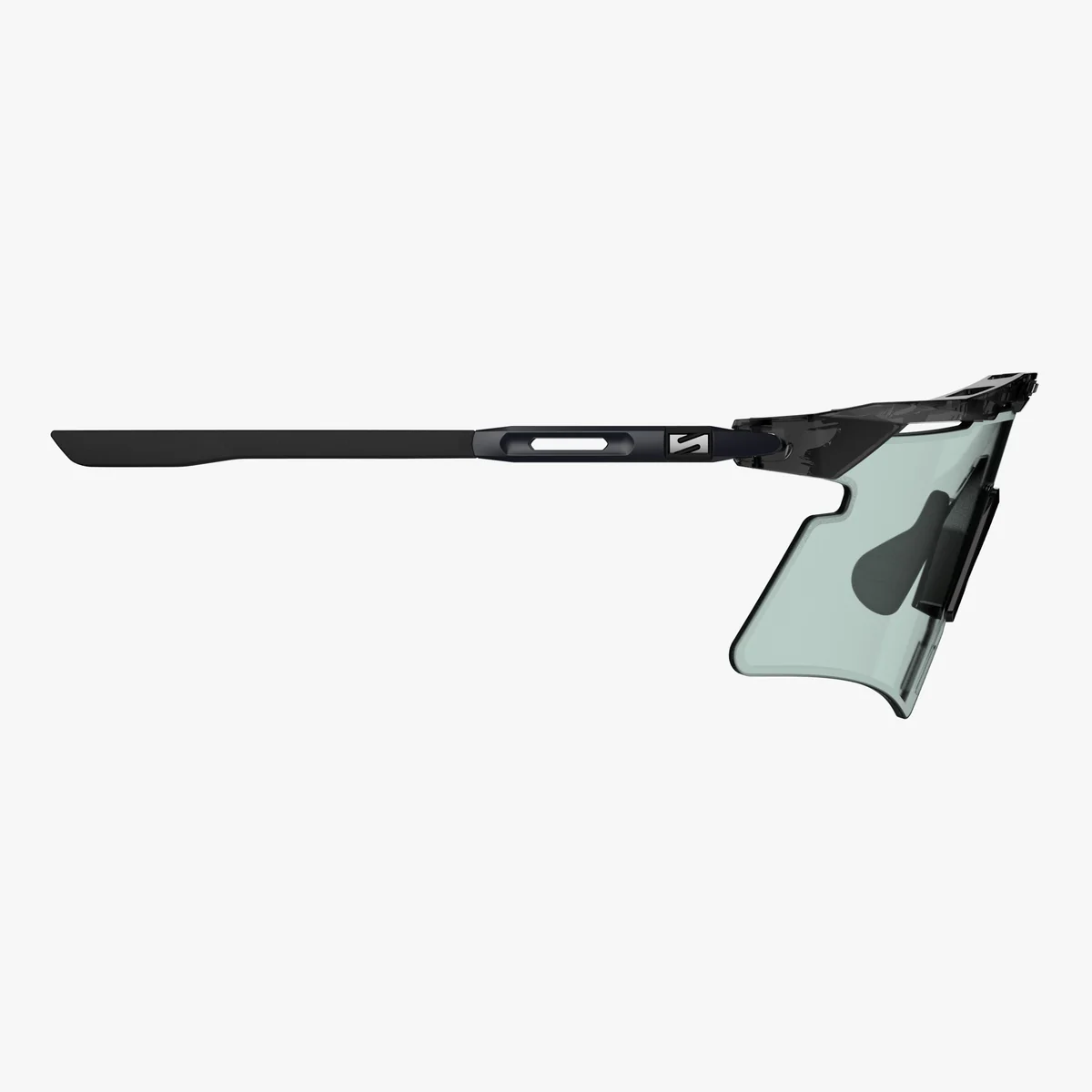 Occhiali da sole SCICON AEROSHADE 2.0 TITANIUM Nero Cristallo Lucido Blu Verde Lente Fotocromatica