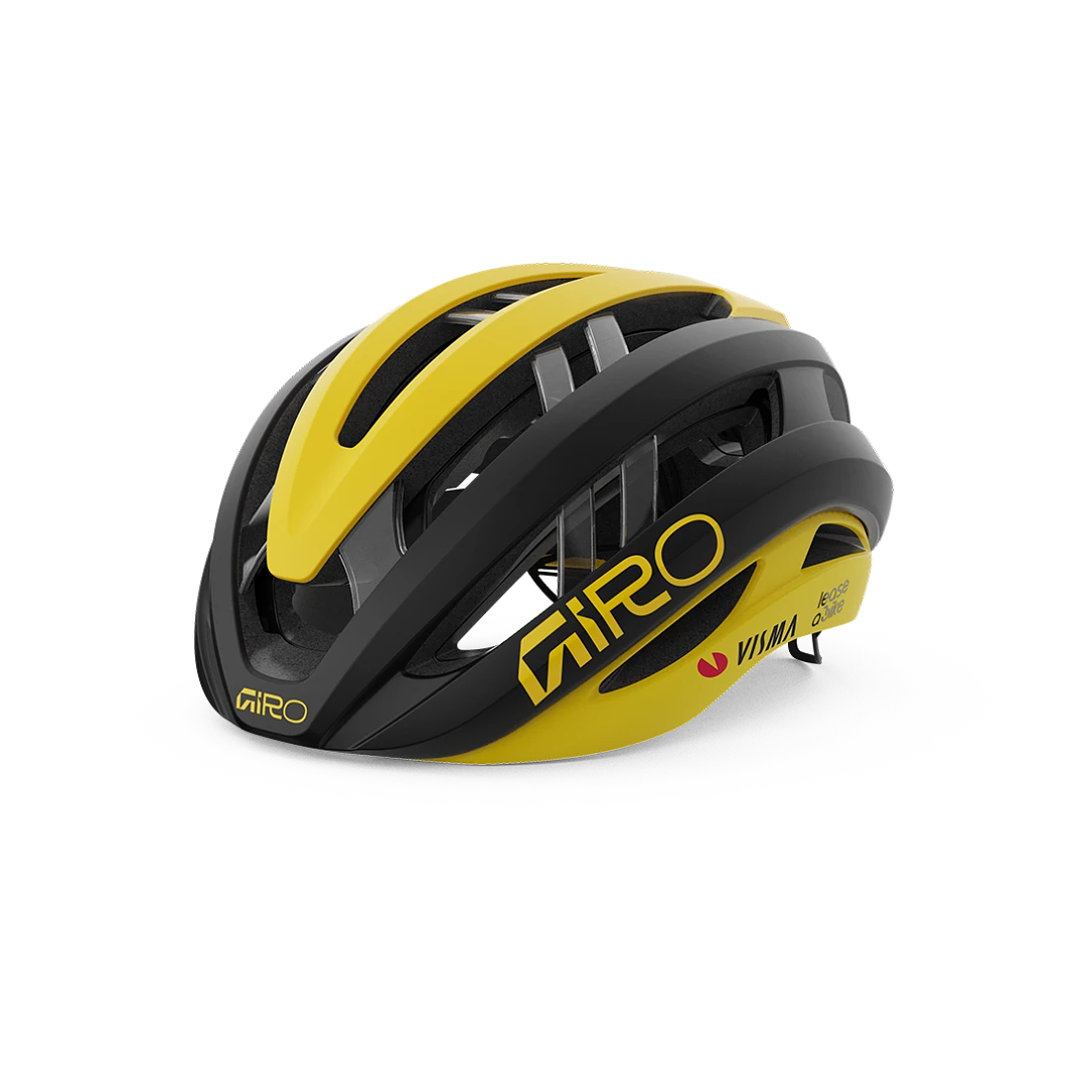 GIRO ARIES MIPS CASCO SPERICO VISMA LEASE A BIKE Casco da strada Nero/Giallo
