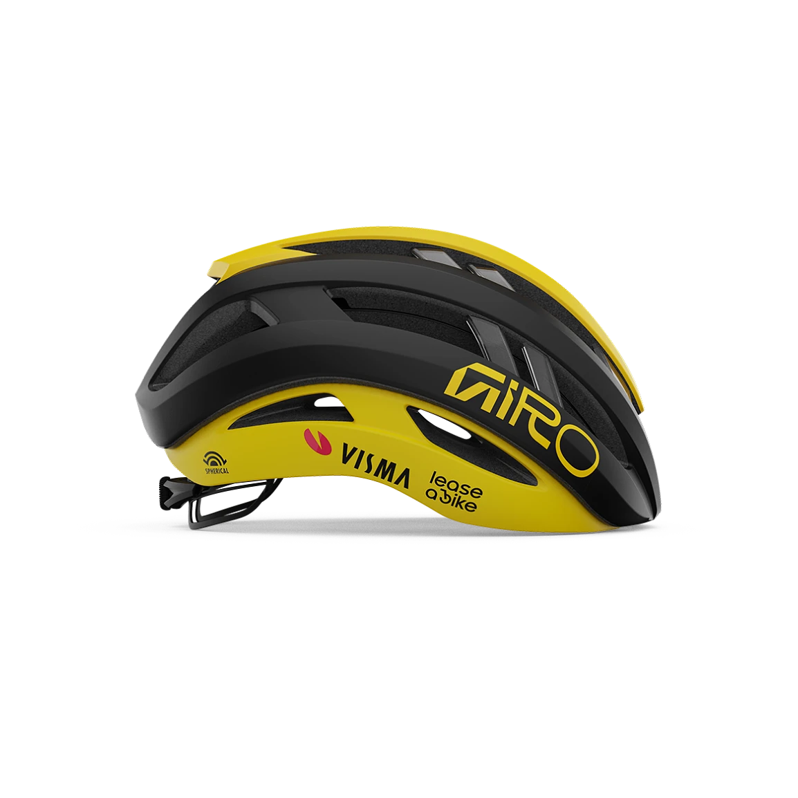 GIRO ARIES MIPS CASCO SPERICO VISMA LEASE A BIKE Casco da strada Nero/Giallo