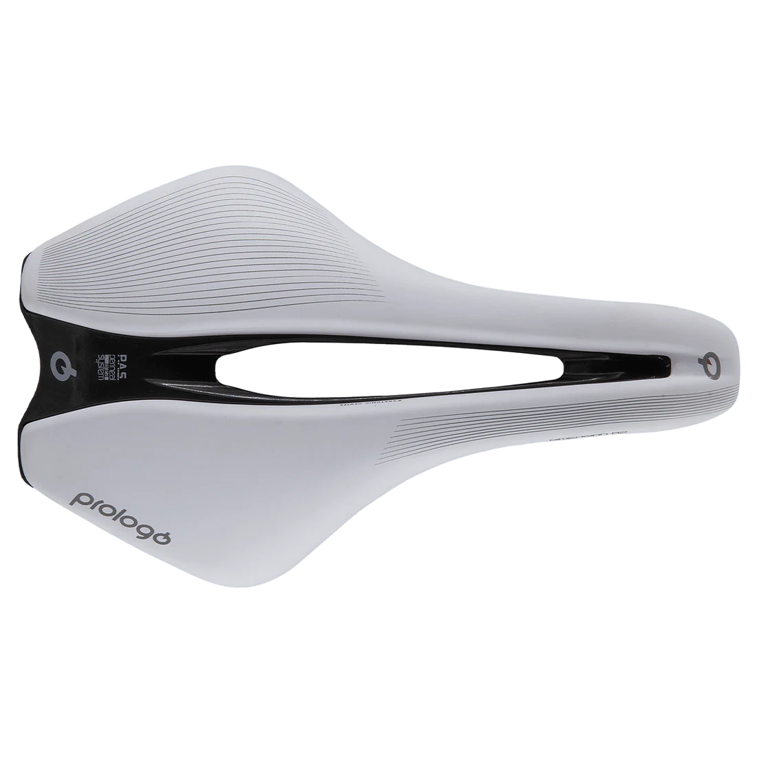 PROLOGO DIMENSION R2 Sella con binari neri Bianco