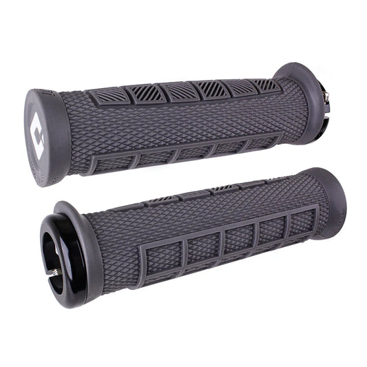 Manopole ODI ELITE PRO V2.1 Lock-on 130 mm Grigio