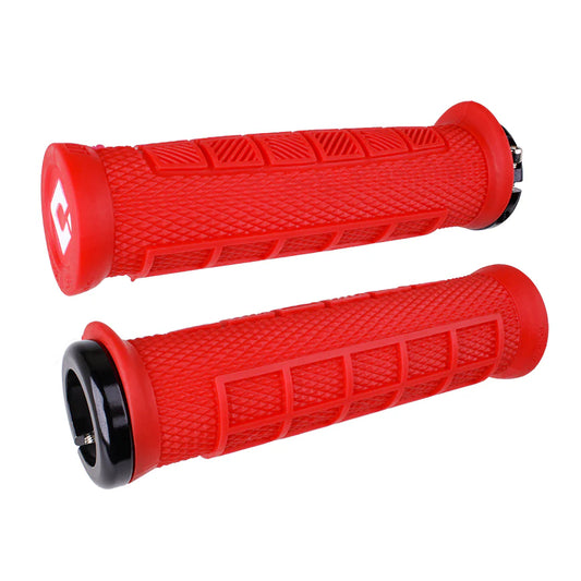 ODI ELITE PRO V2.1 Manopole lock-on 130 mm Rosso