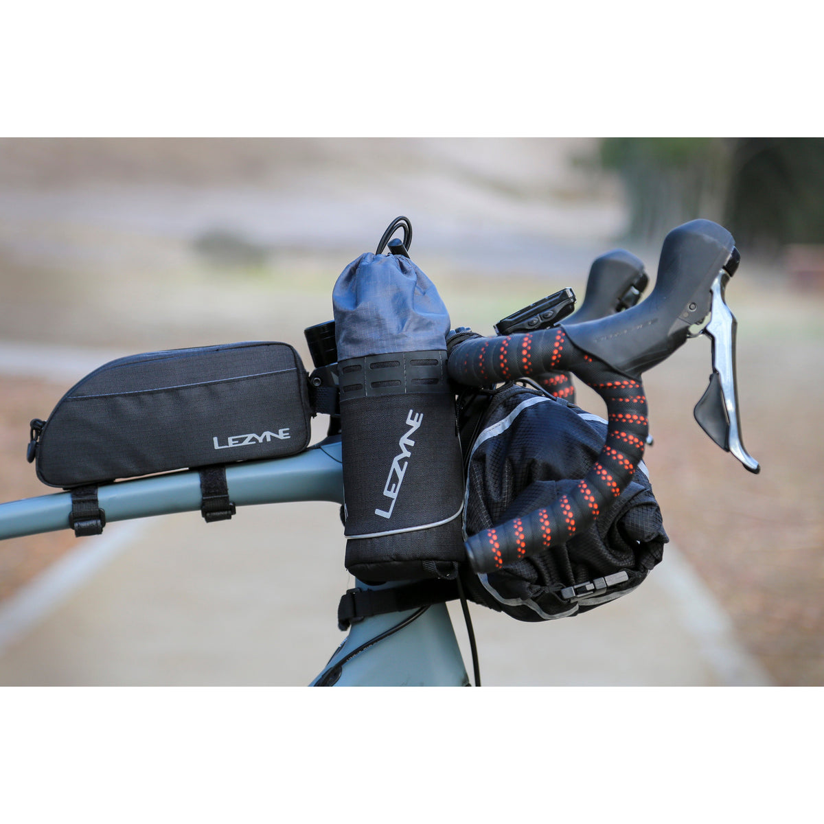 Borsa da telaio LEZYNE ENERGY CADDY XL per tubo orizzontale nera