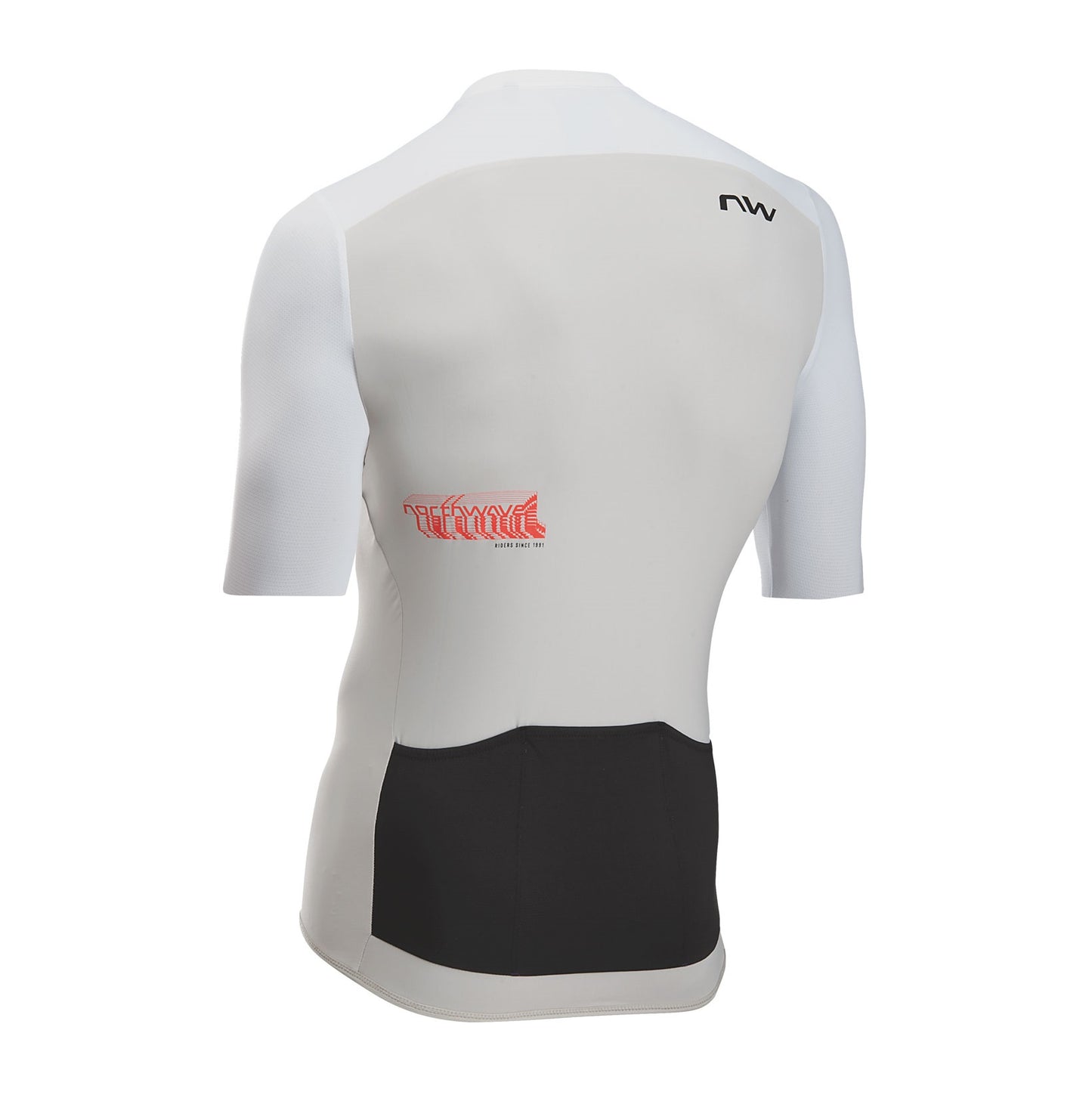 NORTHWAVE ESSENCE EVO Maglia a maniche corte Grigio/Bianco