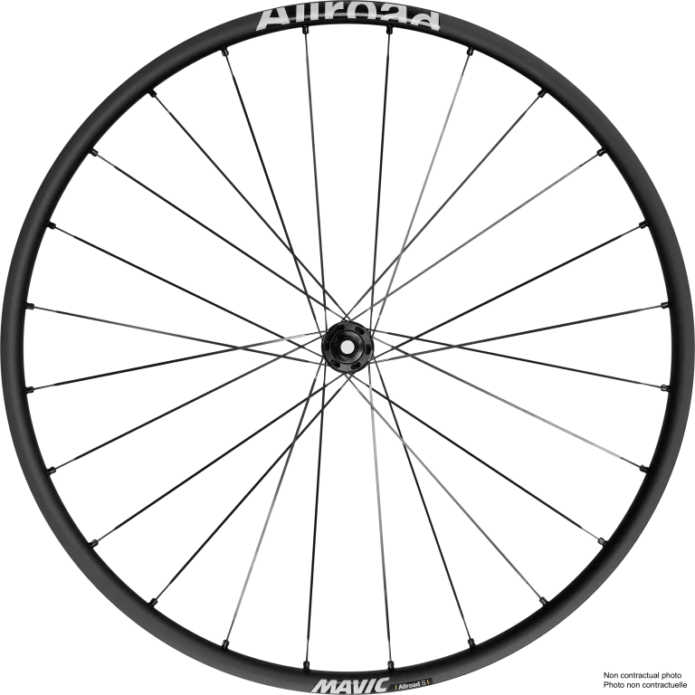 Coppia di ruote MAVIC ALLROAD S DISC con pneumatici (blocco centrale)