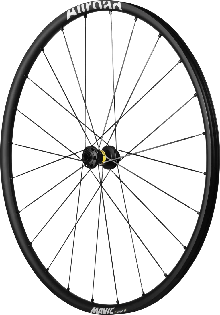 Coppia di ruote MAVIC ALLROAD S DISC con pneumatici (blocco centrale)