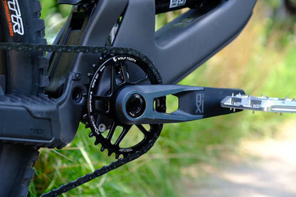 Piatto Mono Ovale WOLF TOOTH 12V SRAM Direct Mount 8 viti Offset 3mm