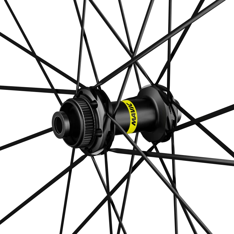 Coppia di ruote MAVIC KSYRIUM SL DISC con pneumatici (bloccaggio centrale)