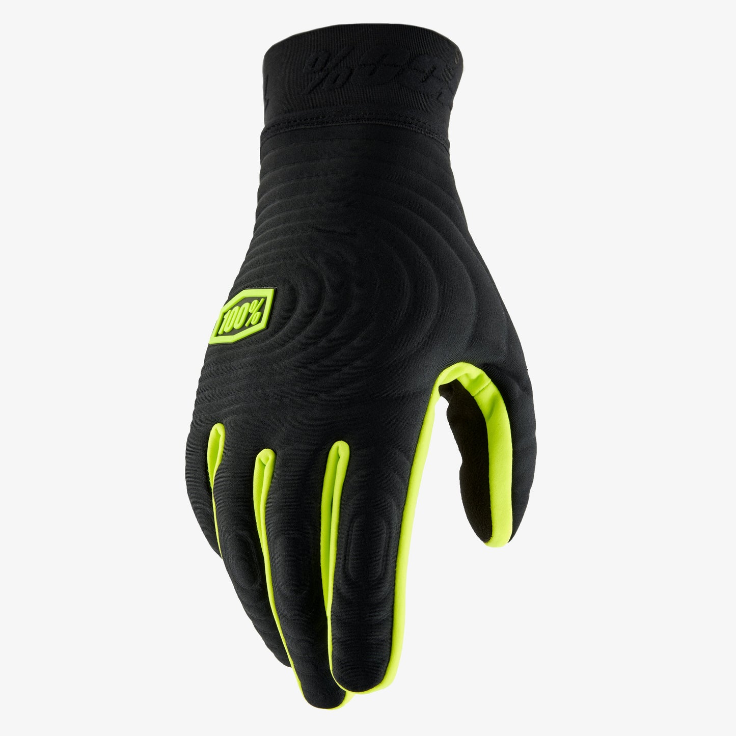 Guanti 100% BRISKER XTREME Nero/Giallo