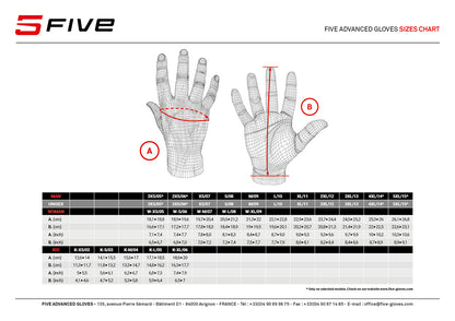 Guanti FIVE RC3 Nero