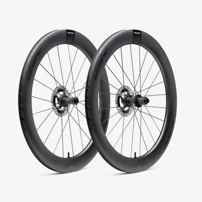 Coppia di Ruote SCOPE Race R6 Tubeless Ready (Centerlock) Nera