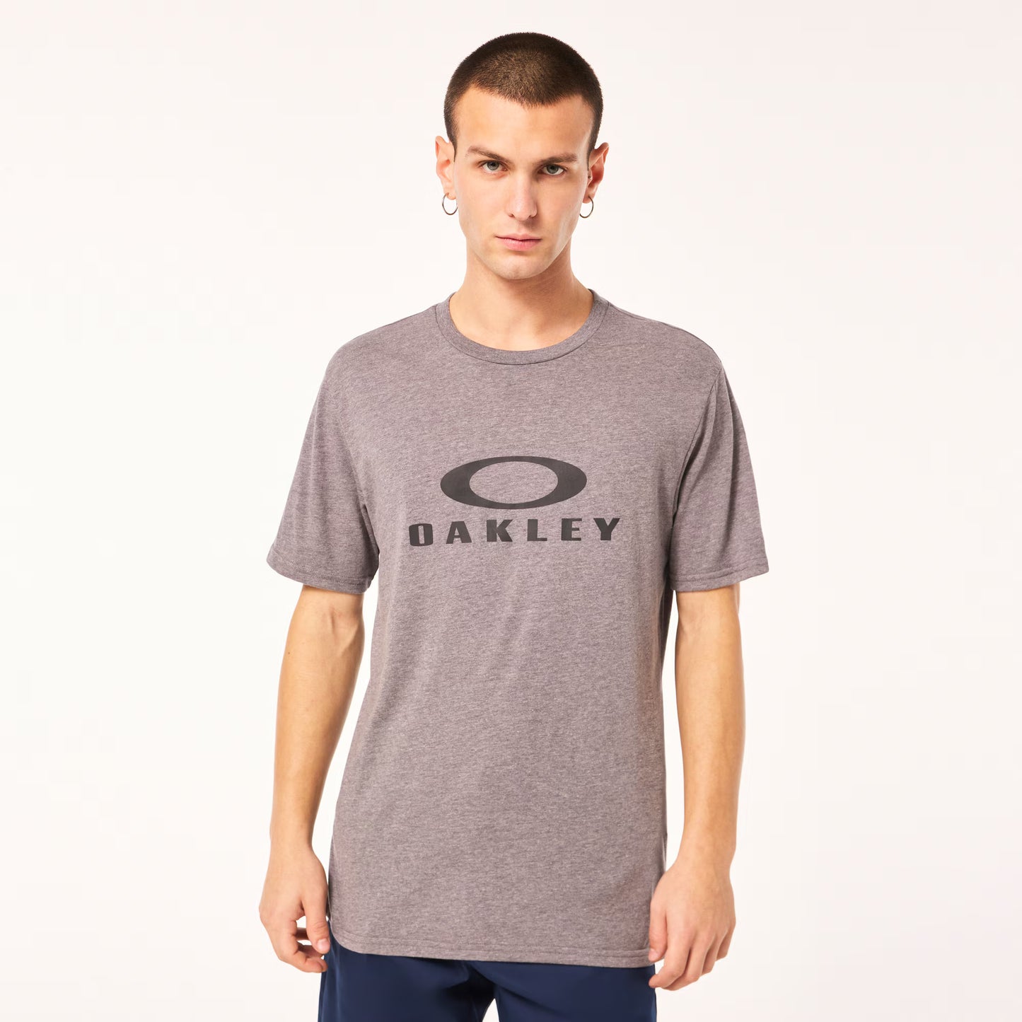 Maglietta OAKLEY O BARK 2.0 Nuovo Grigio Atletico