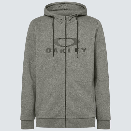 Felpa con cappuccio OAKLEY BARK FZ HOODIE 2.0 Nuovo Grigio Atletico