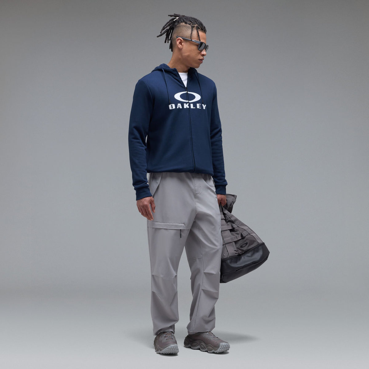 Felpa con Cappuccio OAKLEY BARK FZ HOODIE 2.0 Blu