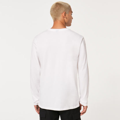 T-Shirt OAKLEY MARK II 2.0 Maniche Lunghe Bianco/Nero