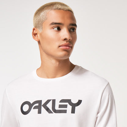 T-Shirt OAKLEY MARK II 2.0 Maniche Lunghe Bianco/Nero