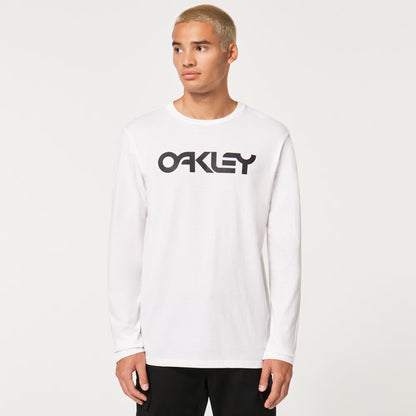 T-Shirt OAKLEY MARK II 2.0 Maniche Lunghe Bianco/Nero