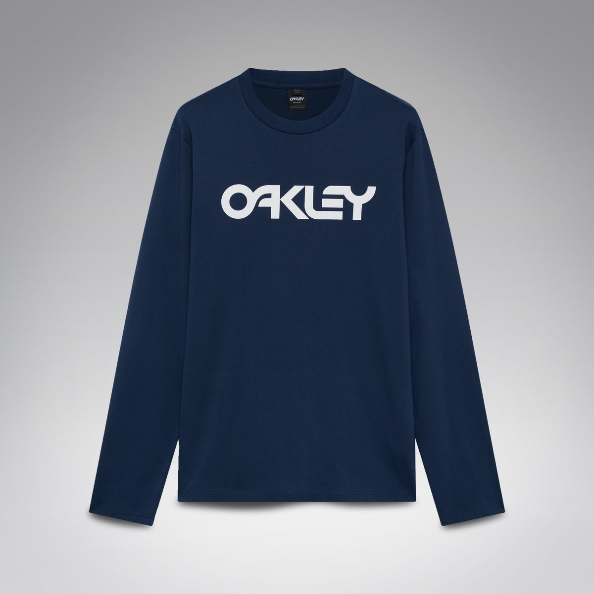 T-Shirt OAKLEY MARK II TEE 2.0 Maniche Lunghe Blu Navy