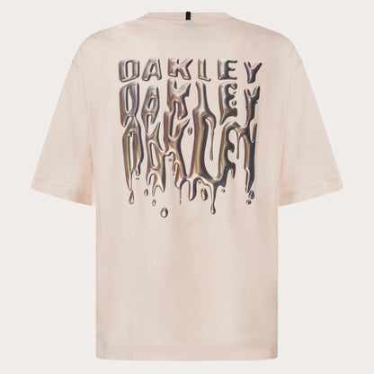 T-shirt OAKLEY STACKED METAL Mist
