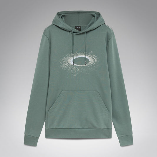 Felpa con cappuccio OAKLEY LUNAR ELLIPSE Verde